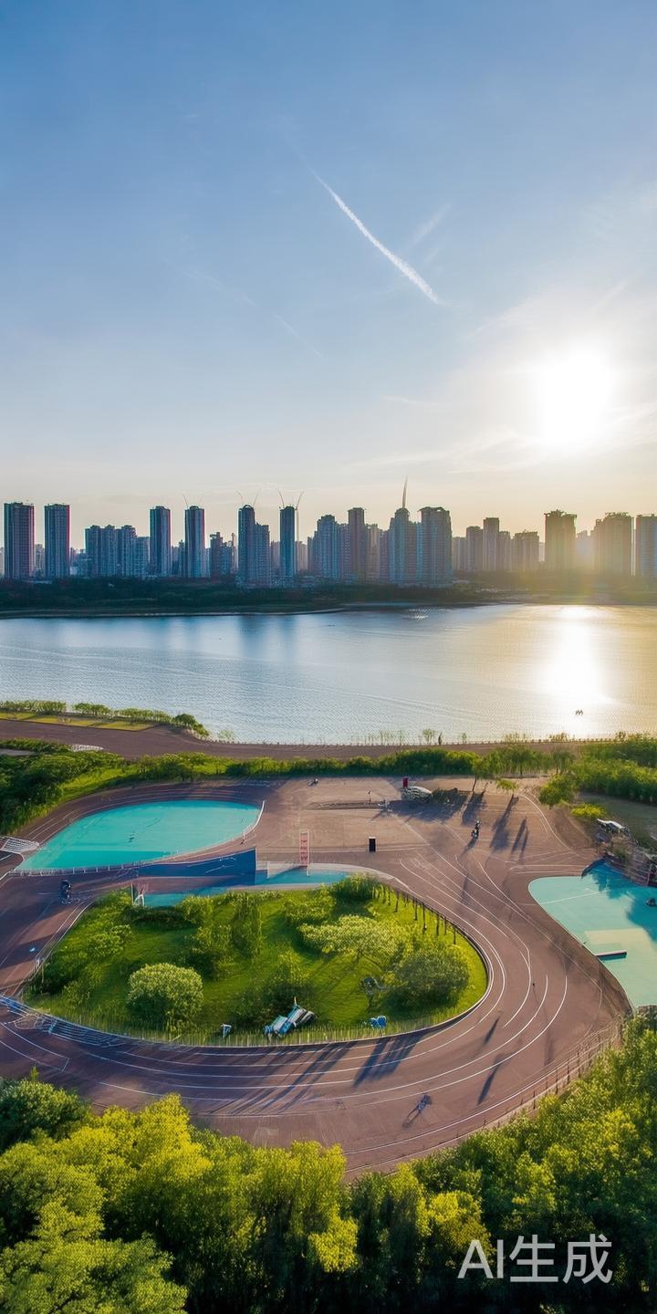 许多城市打造了多个公共体育公园，配有跑道、拓展区、